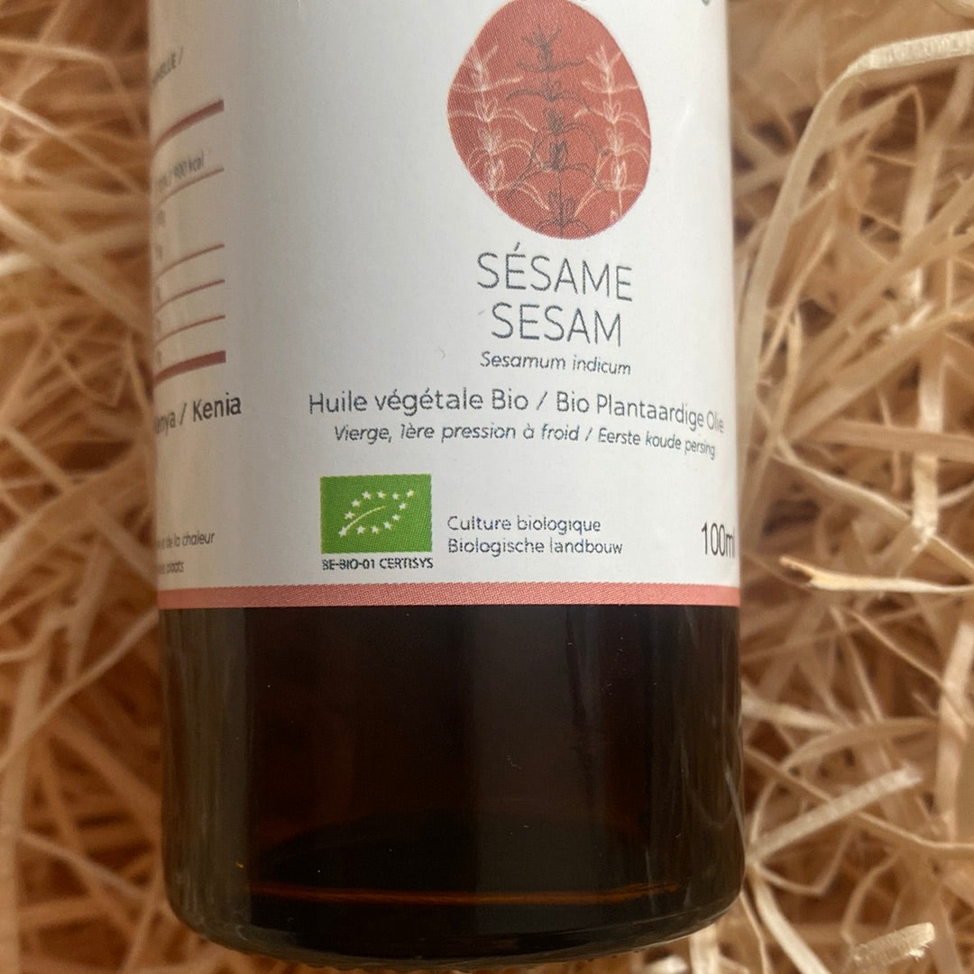 Bio Sesamolie - koudgeperst - 100ml