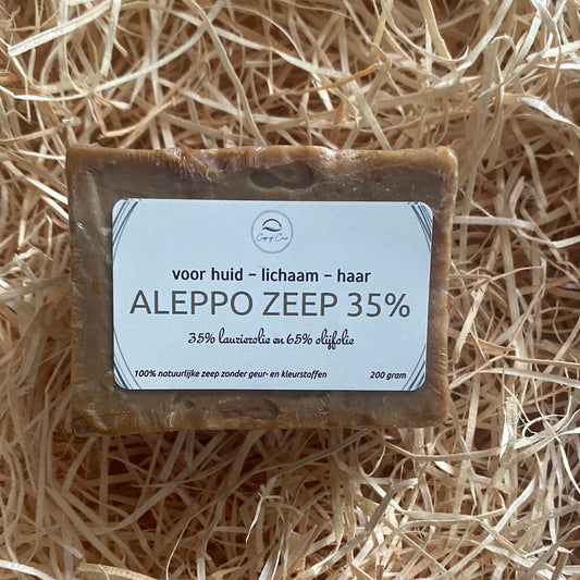 Aleppozeep met 35% laurierbesolie - 200gr